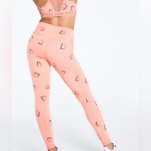 VS PINK peach legging set
